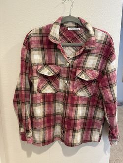 Michelle Mae Boutique brand Plaid flannel 