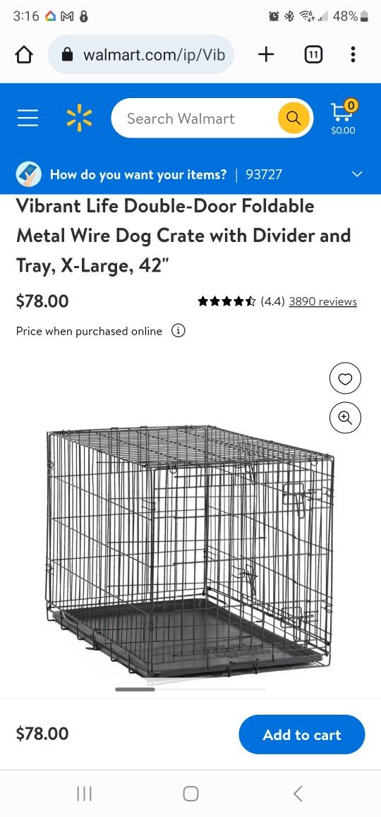 XL Dog Crate for Sale in Fresno, CA OfferUp