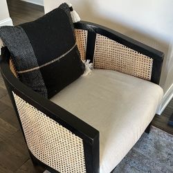 Crate And barrel Ankara Arm Chairs