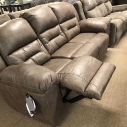 Theater Reclining Stylish Couch! 