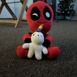Deadpool plush with unicorn deals