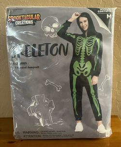 Skeleton jumpsuit size M
