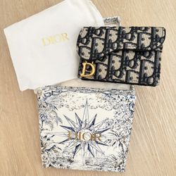Dior Saddle Card Holder