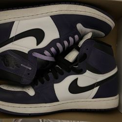 Jordan 1 Court Purple 