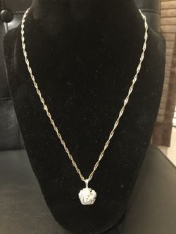 18KGP Necklace Gold Plated with 925 Silver Charm $15