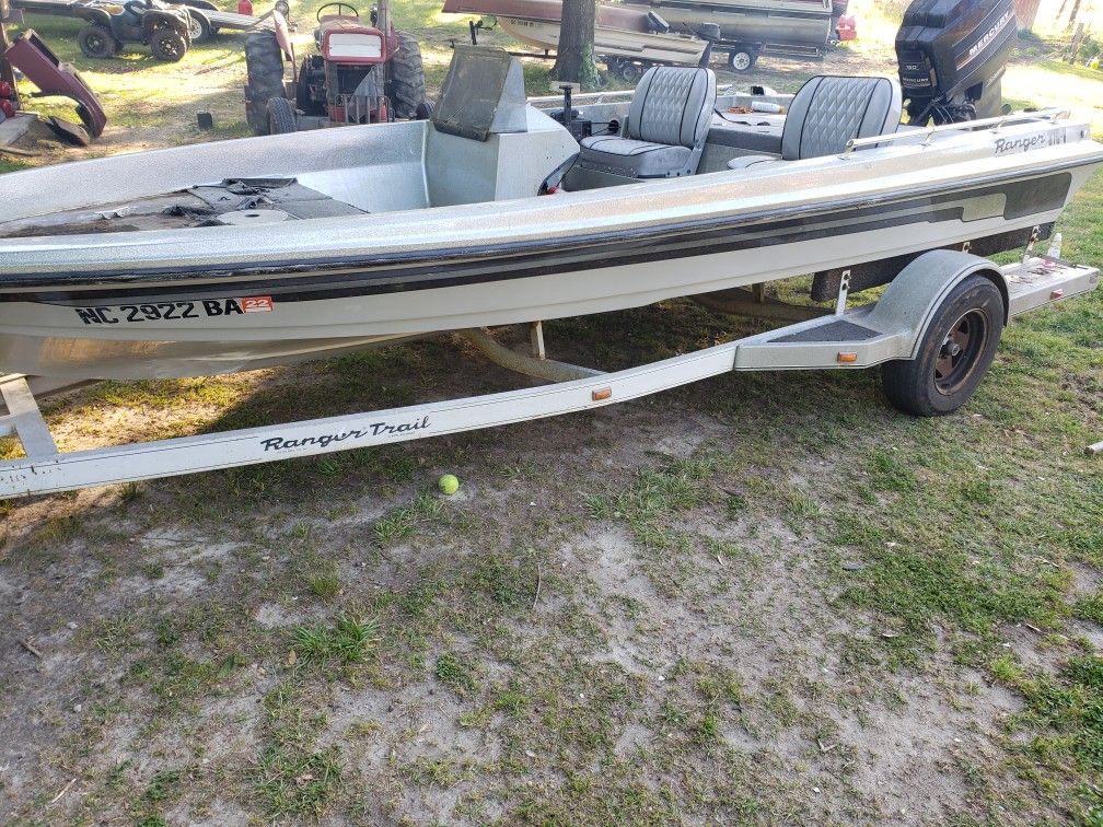 Ranger 370v bass boat project