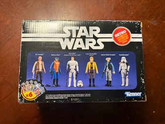 RETRO COLLECTION STAR WARS 6 PACK NEW Sealed