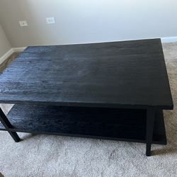 NEW COFFEE TABLE FROM CRATE AND BARREL