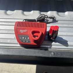 Milwaukee Charger And Battery 