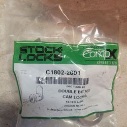 Box Of 22 Double Bitted Cam Locks.