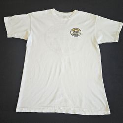 Vans White Short Sleeve T-Shirt Mens Medium 