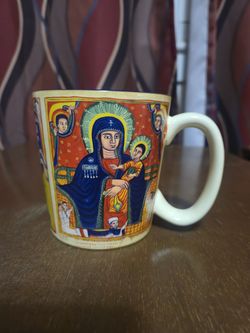 Museum of the Bible Mug Ethiopic Life and Miracles of the Virgin Mary Designs