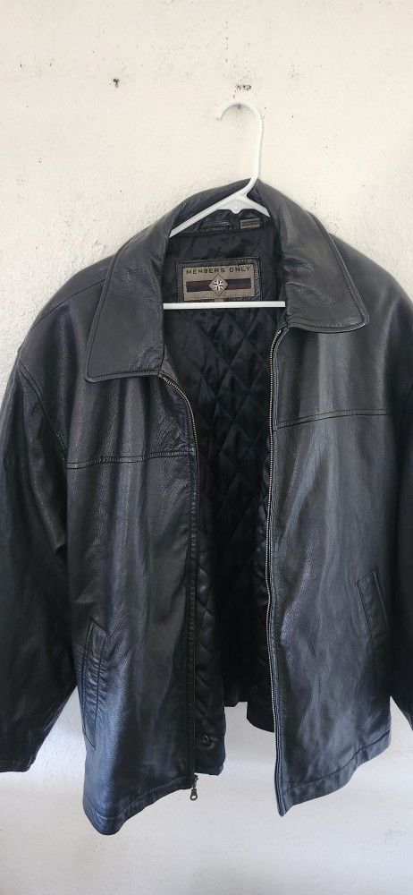 Members Only Leather Jacket