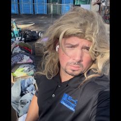 Vintage 1980s Halloween Costume Wigs