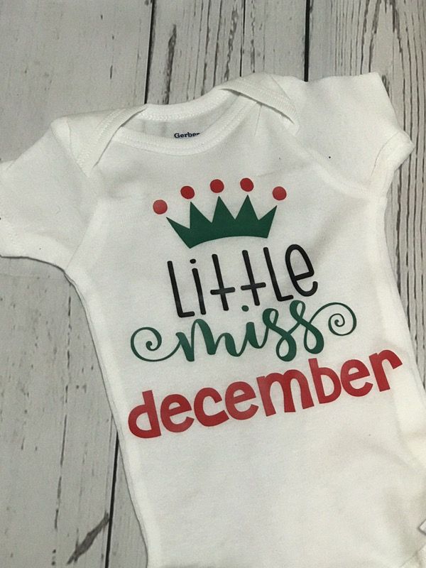 Christmas Baby Onesie outfit