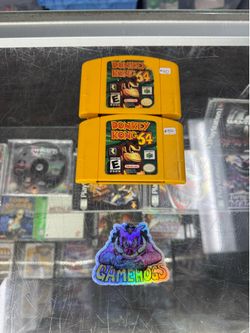 Donkey Kong N64 $40-$50 Each Gamehogs 11am-7pm