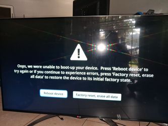 LG 55 TV