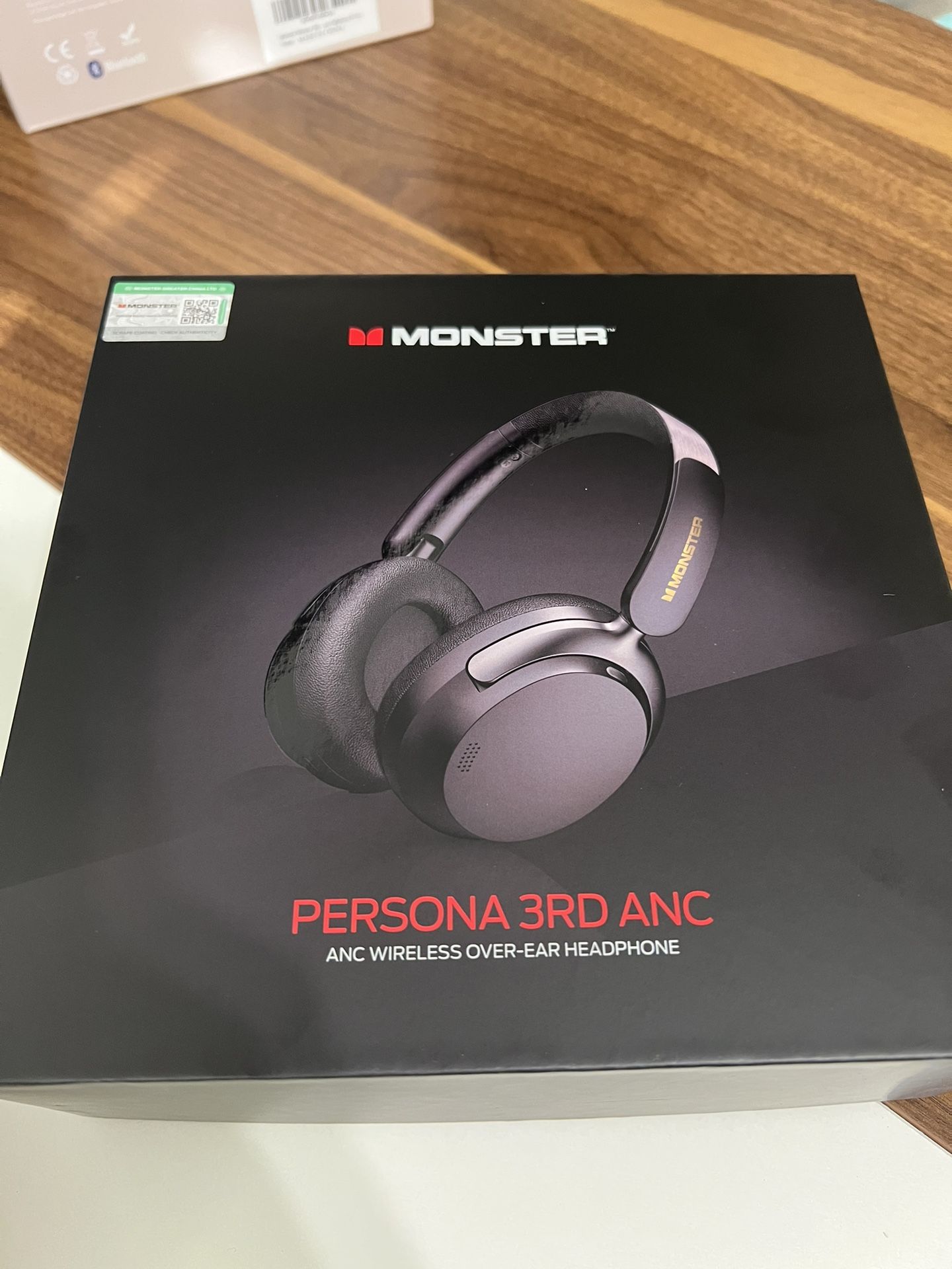 Monster Persona 3rd ANC Bluetooth Headphones, Noise Cancelling Headphones with Bluetooth 5.4, 70 Hours Playtime Over Ear Headphone with Mic, Foldable
