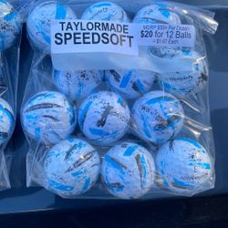 12 TaylorMade Speedsoft (Blue/Black)