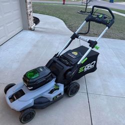 EGO Electric Mower With 56V Battery & Headlights