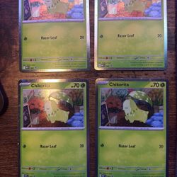 Pokemon TCG - Chikorita (Cosmos Holo) Mega Evolutions Promo