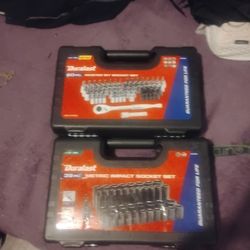 Duralast metric impact socket set and duralast  60pc master bit socket set