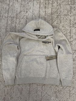 Essential hoodie light oak