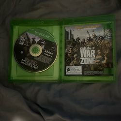 Xbox1  COD MODERN WARFARE