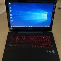 Laptop Lenovo Y50 Core i7 8 Gb Memory 1 Tb Hard Win 10 Pro