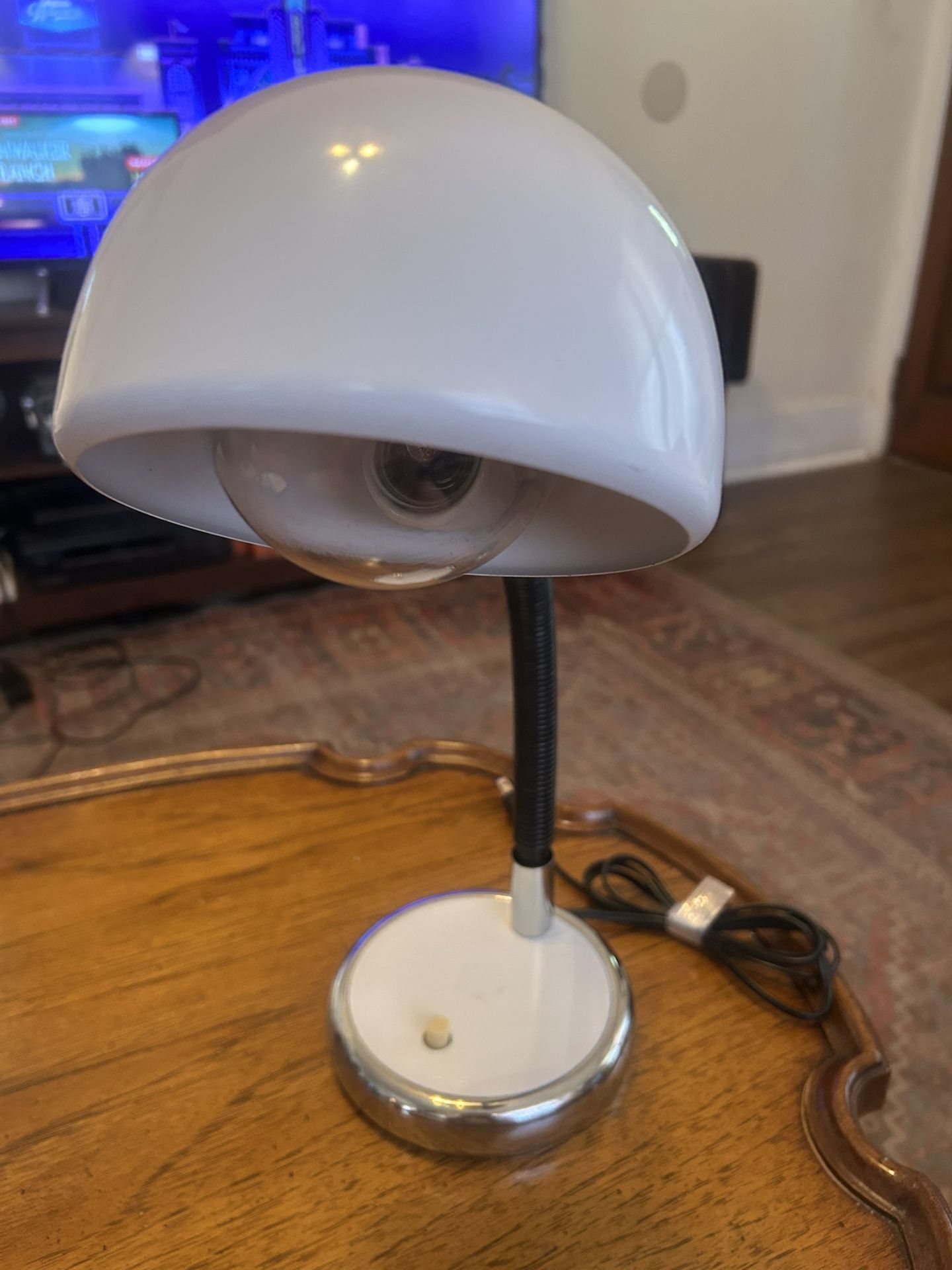 Vintage 1970s Made in Taiwan Egon Hillebrand Knockoff Space Age Moon Lamp:
