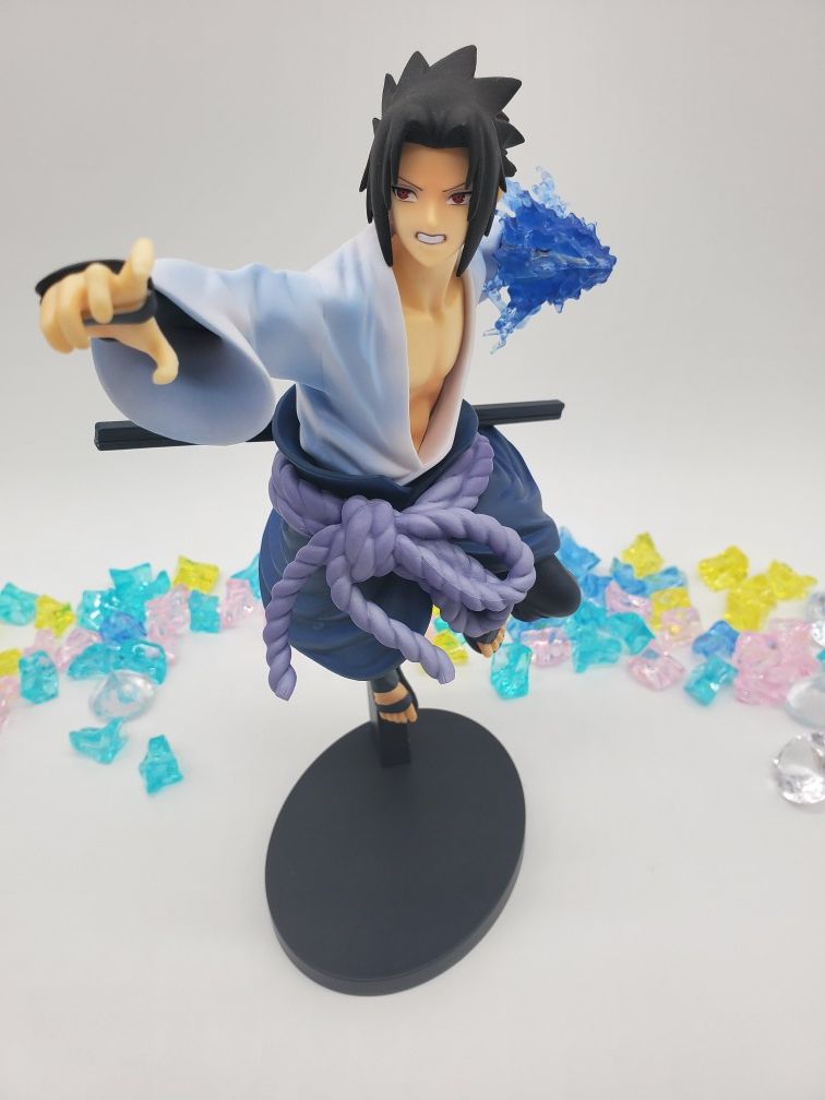 Japanese anime Naruto figure toy statue sasuke chidori 10.25 inches