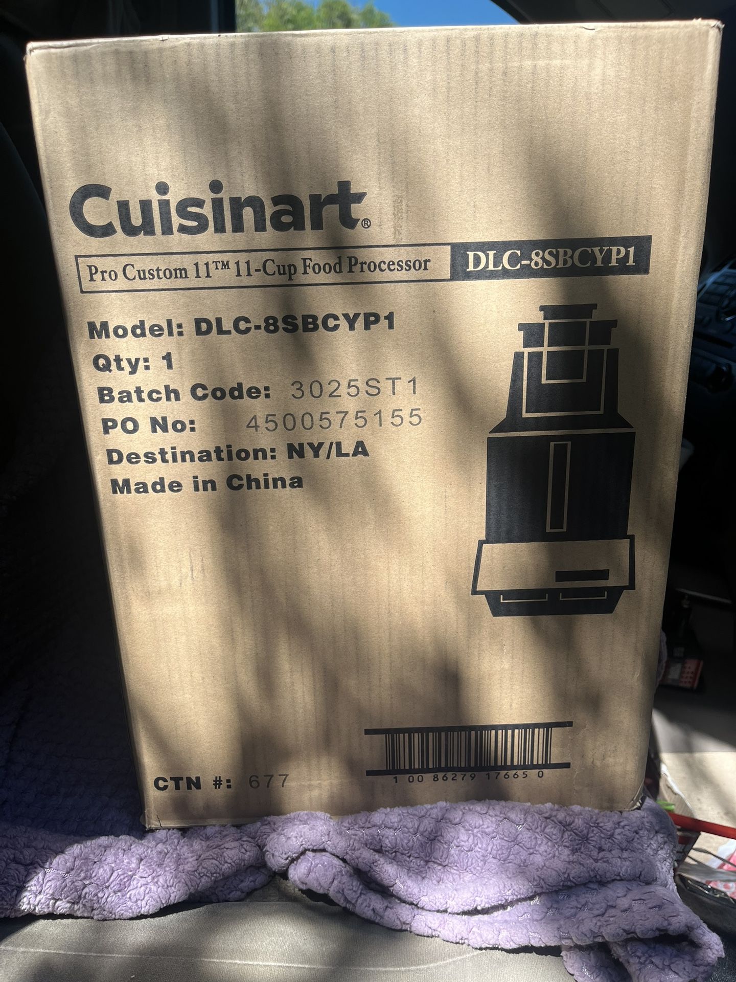 CUISINART FOOD PROCESSOR