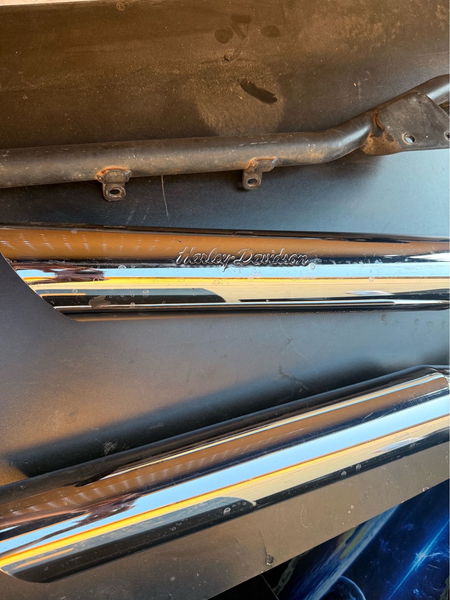 Harley Davidson exhaust pipes