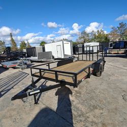 Worldwide 7 × 16 Utility Trailer 7k