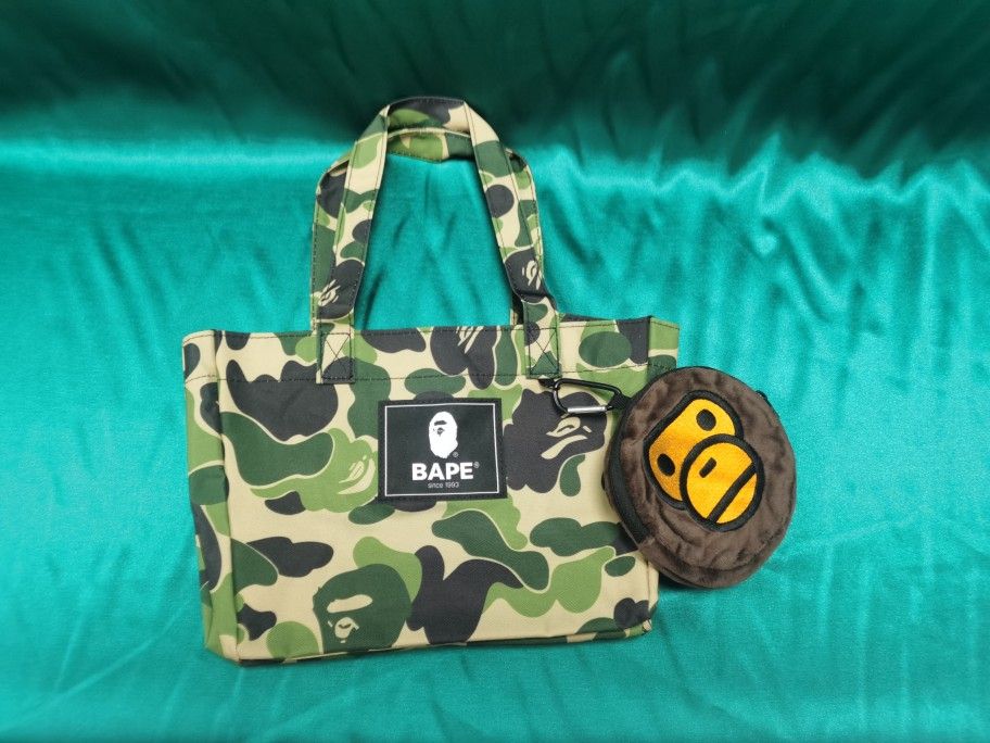 Bundle 2 A bathing ape bape baby milo tote shoulder bag