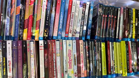 Anime Blu-Rays DVDs HUGE COLLECTION See Pics
