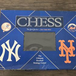 Yankees Vs. Mets Chess Set