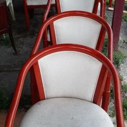 Solid Wood Chairs. Take All For $100 Nod TLC