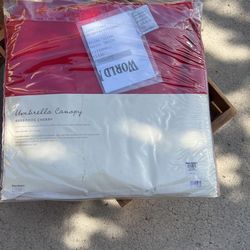 Umbrella Canopy Cherry Color