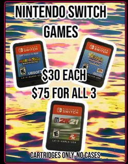 Nintendo Switch Games