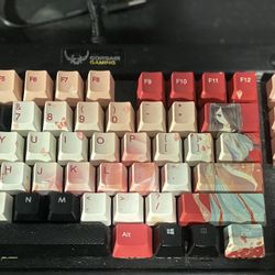 Brown Switches Gaming Keyboard (comes With Extra Switches)