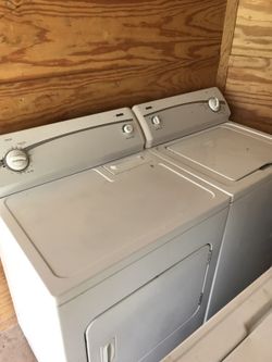 Matching washer and dryer sets whirlpool or Kenmore 30 day warranty $300 per set