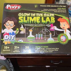 Glow In The dark Slime Lab