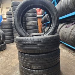 🔥 (4) 235 55 20 Michelin Primacy Tour All Season Tires 