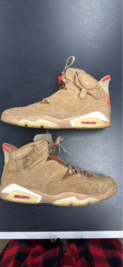 Jordan 6 Travis Scott Khaki Size 14