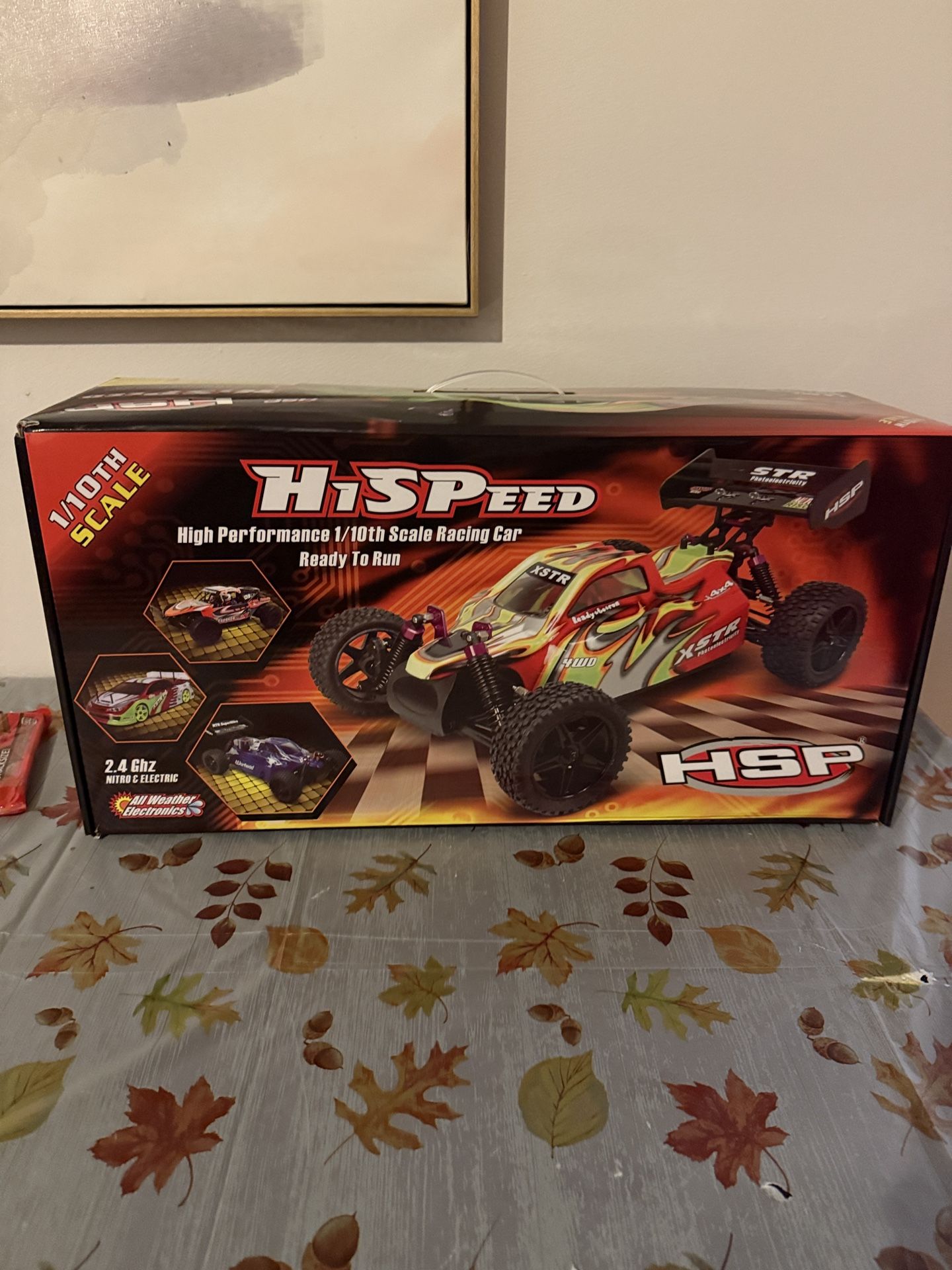 1:10 4WD Two Speed Nitro Gas Powered RC Off-road Buggy - RTR