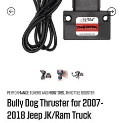 Bully Dog Thruster For Jeep  JK 2007-2018/RAM truck