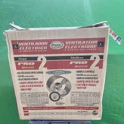 Master Flow Vents 1540 CFM Power Gable Mount Vent in Mill Silver PG2, NEW