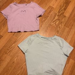Cropped Tee Size Small 