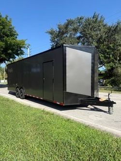 Hook & Line 8.5 x 28 Enclosed Trailer 14k